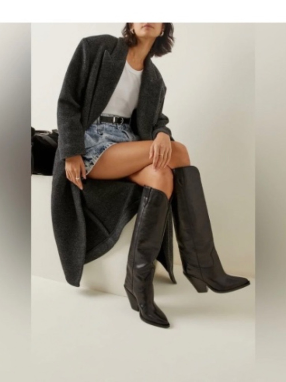 Isabel Marant Lomero Black Boots sz 39